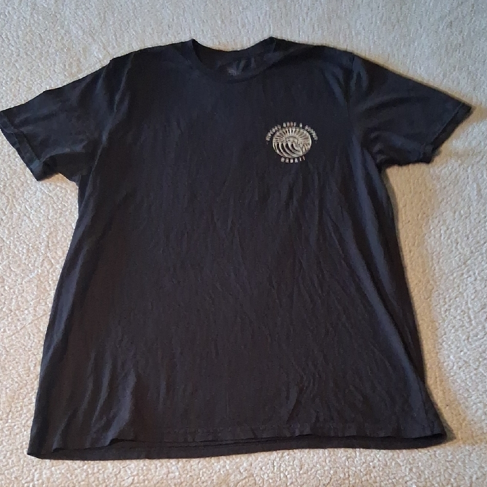 Rip Curl Surf And Supply Hawaii Charcoal Wave Tee